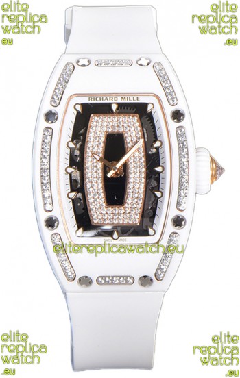 Richard Mille RM007 White Ceramic Automatic Superclone Swiss Replica Watch