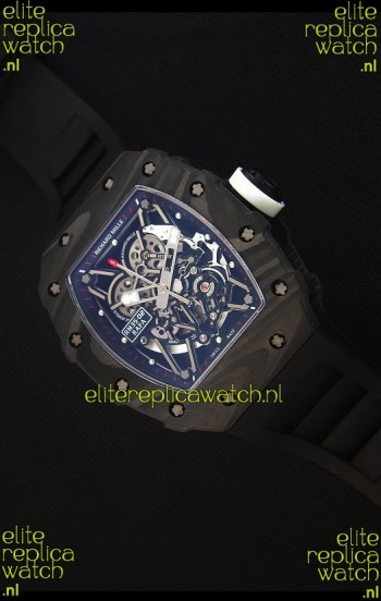 Richard Mille RM035-2 Rafael Nadal Forged Carbon Case with White Crown