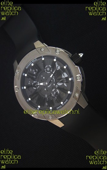 Richard Mille RM033 Extra Flat Edition Titanium Swiss Replica Watch Roman Numerals