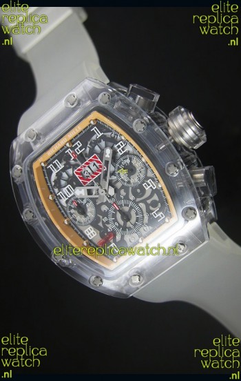 Richard Mille RM056-1 Tourbillon Felipe Massa Chronograh Beige Bezel Watch