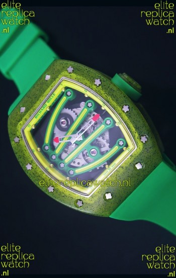 Richard Mille RM059 Yohan Blake Edition Swiss Replica Watch in Yellow Bezel