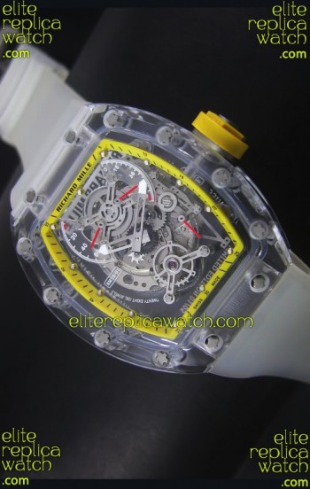 Richard Mille RM56-01 AN Saphir Yellow Edition Replica Watch 