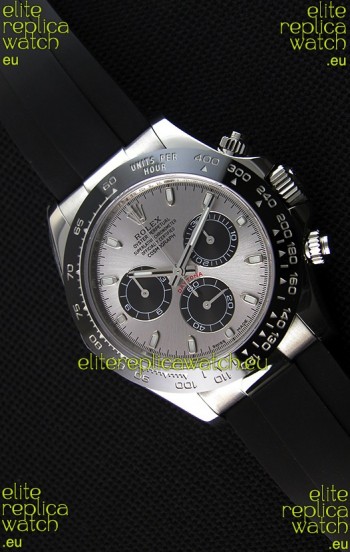 Rolex Cosmograph Daytona 116519LN Steel and Black Dial Original Cal.4130 Movement - Ultimate 904L Steel Watch 