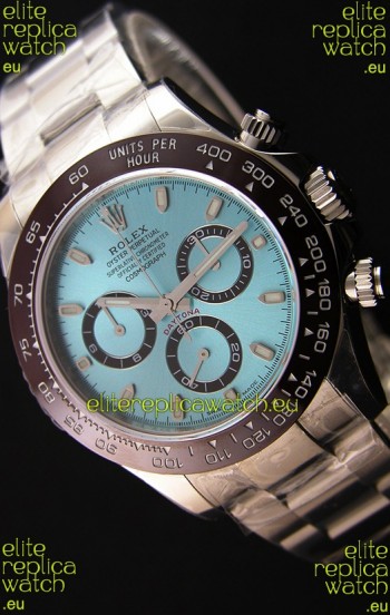 Rolex Cosmograph Daytona 116506 ICE BLUE Dial Original Cal.4130 Movement - Ultimate 904L Steel Watch 