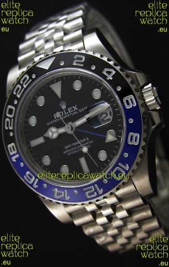Rolex GMT Masters II 126710BLNR Batman Cal.3186 Movement Swiss Replica - Ultimate 904L Steel Watch
