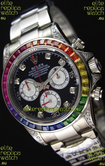 Rolex Cosmograph Daytona 116509 Stainless Steel 1:1 Mirror Cal.4130 Movement - Ultimate 904L Steel Watch