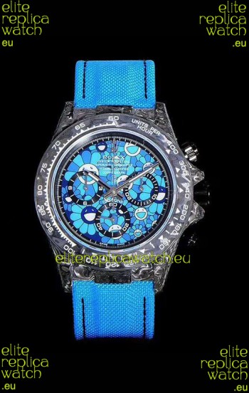 Rolex Daytona CHRONUSART Forged Cabon Casing 1:1 Mirror Replica Multicolored Dial