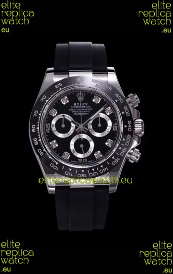 Rolex Daytona 116509 White Gold Original Cal.4130 Movement - 1:1 Mirror 904L Steel Watch