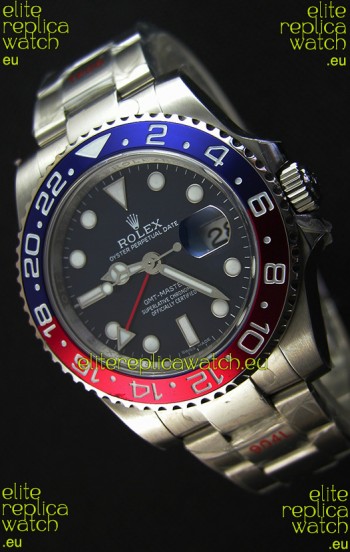 Rolex GMT Masters Japanese Replica Movement Watch in Oyster Strap