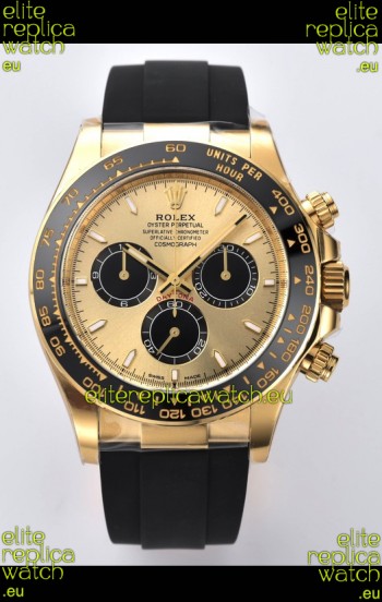 Rolex Cosmograph Daytona M116518LN-0048 Yellow Gold Original Cal.4131 Movement - 904L Steel Watch