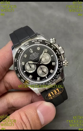 Rolex Cosmograph Daytona 126519LN Black Dial Cal.4131 Movement - 904L Steel Watch