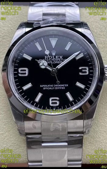 Rolex Explorer I M124270 Black Dial 36MM - 904L Steel in ETA 3230 Movement