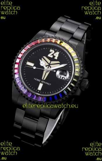 Rolex Submariner Swiss Kobe Bryant Edition Swiss Replica Watch in PVD Coated Case