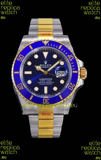 Rolex Submariner 41MM Two Tone 126613LB - Replica 1:1 Mirror - Ultimate 904L Steel Watch