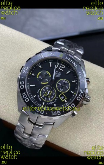Tag Heuer F1 Edition Swiss Quartz Watch in Grey Dial Stainless Steel Casing 