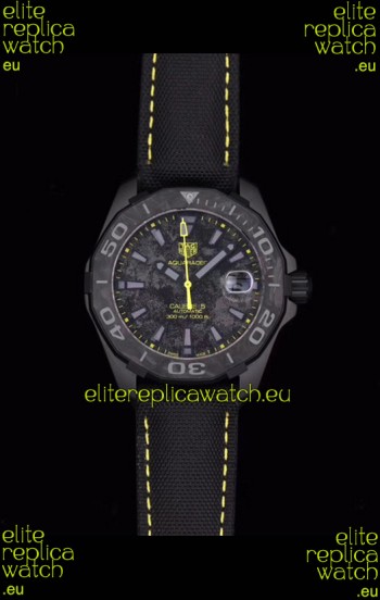 Tag Heuer Aquaracer Calibre 5 Titanium Carbon 41MM 1:1 Mirror Replica Watch 