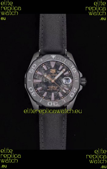 Tag Heuer Aquaracer Calibre 5 Titanium Carbon 41MM 1:1 Mirror Replica Watch 