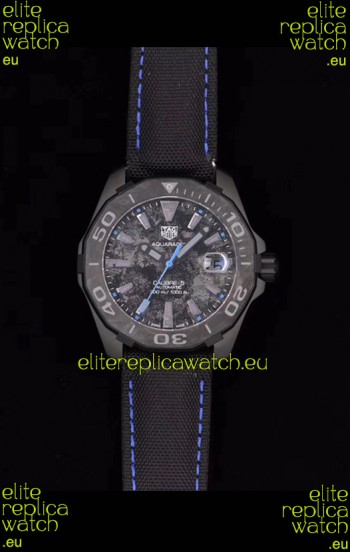 Tag Heuer Aquaracer Calibre 5 Titanium Carbon 41MM 1:1 Mirror Replica Watch 