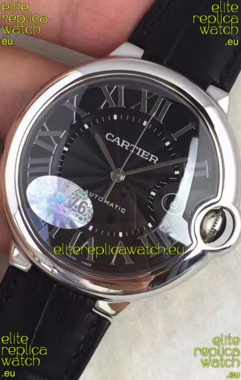 Ballon De Cartier Automatic 1:1 Mirror Swiss Replica Watch in 904L Steel Casing - 42MM