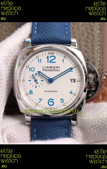 Panerai Luminor DUE PAM906 Edition 1:1 Mirror Swiss Replica Watch in Steel Casing 42MM