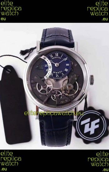 Breguet Tradition 7057BR/R9/9W6 Steel Casing Dual Tourbillon Swiss Replica Watch