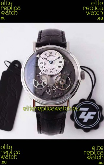 Breguet Tradition 7057BR/R9/9W6 Steel Casing Dual Tourbillon Swiss Replica Watch