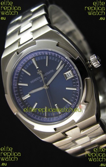 Vacheron Constantin Overseas Blue Dial Swiss Replica 1:1 Mirror Watch 