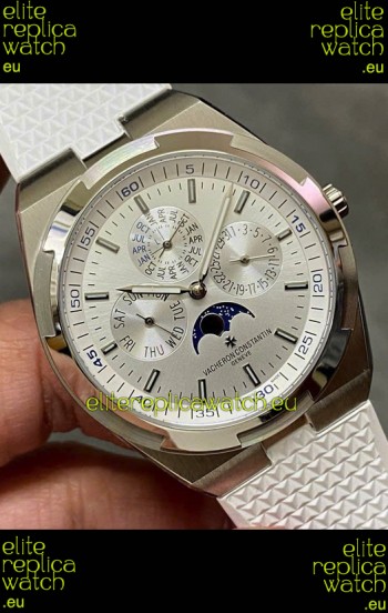 Vacheron Constantin Overseas Perpetual Calendar Ultra-Thin Steel Dial with Steel Strap