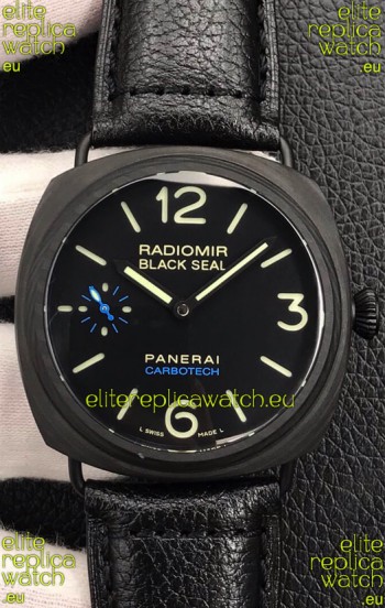 Panerai Radiomir Carbotech Edition Swiss Replica Watch in 1:1 Mirror Quality 