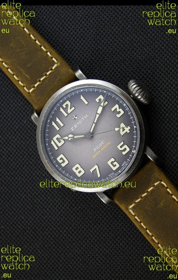 Zenith Pilot Type 20 Extra Special Grey Dial Swiss Replica Watch 40MM