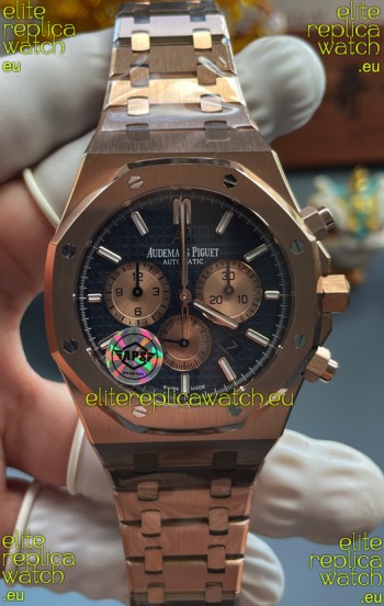 Audemars Piguet Super Clone Royal Oak Chronograph 26331OR Blue Dial Watch 