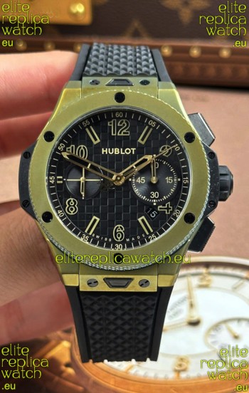 Hublot Big Bang Super Clone 20th Anniversary Titanium Rose Gold Casing Replica Watch 