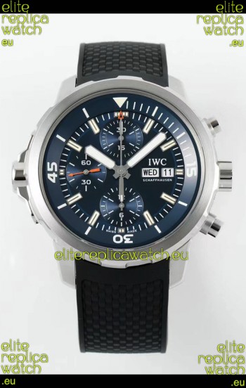 IWC Super Clone Aquatimer Chronograph IW376804 Swiss Replica Blue Dial