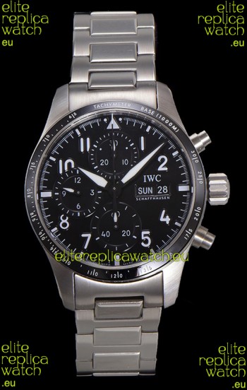 IWC Pilot's IW388305 Super Clone Chronograph 41 Mercedes-AMG Steel Watch