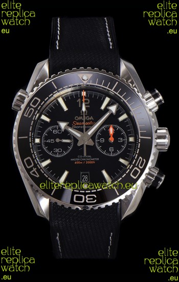 Omega Super Clone Planet Ocean 600M Chronograph 904L Steel Replica Watch 