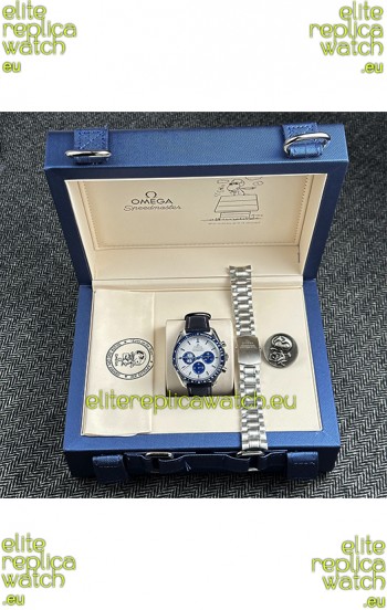 Omega Speedmaster Super Clone 50th Anniversary Snoopy Edition (Full Set with Snoopy Box) 