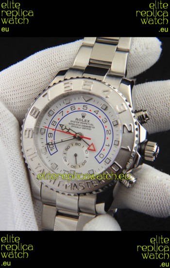 Rolex Yachtmater II Japanese Movement Replica Watch 44M Stainless Steel 