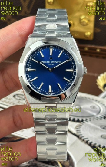 Vacheron Constantin Super Clone Overseas Ultra-Thin 2000V Edition Watch in Blue Dial 