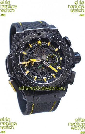 Hublot King Power Ayrton Senna Swiss Replica Watch