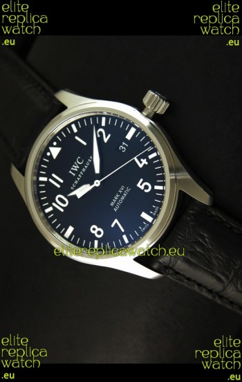 IWC MARK XVII Swiss Replica Watch in Steel Casing - 1:1 Mirror Replica - Original IWC Dial Used