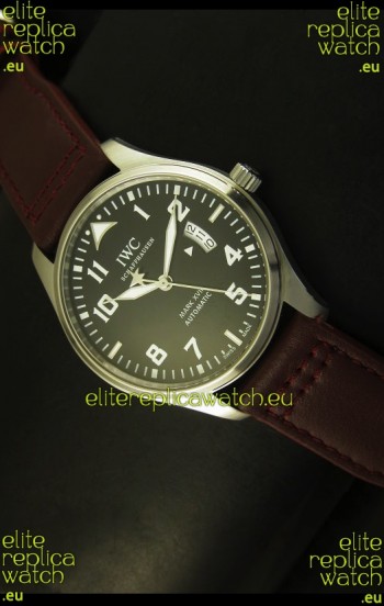 IWC Mark XVII Stainless Steel Black Dial Swiss Watch