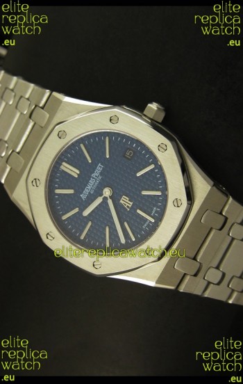 Audemars Piguet Royal Oak Ultra Thin Swiss Replica Watch in Blue Dial