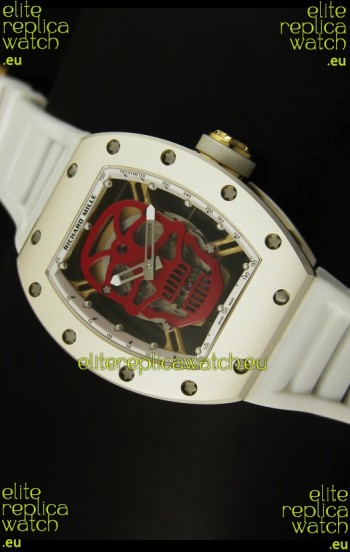 Richard Mille RM052 Skull Tourbillon Swiss Replica Watch Ceramic Case