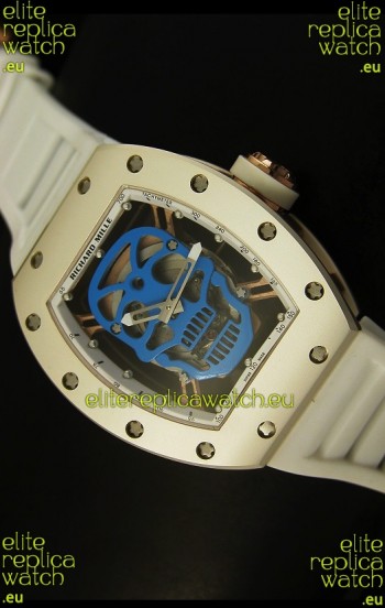 Richard Mille RM052 Skull Tourbillon Swiss Replica Watch Ceramic Case