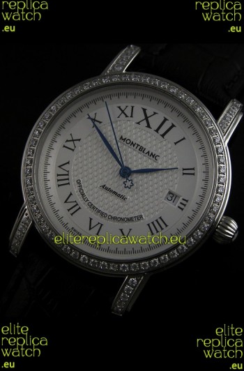 Mont Blanc Swiss Automatic Watch in Stainless Steel