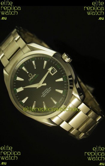 Omega Seamaster Aqua Terra Co-Axial Swiss Watch Black Dial