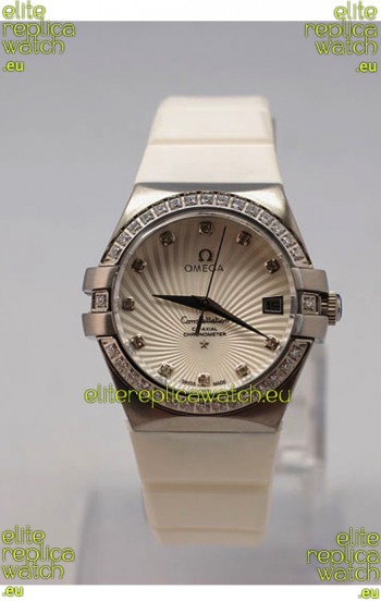 Omega Constellation Ladies Replica Watch - Steel Case - 35MM