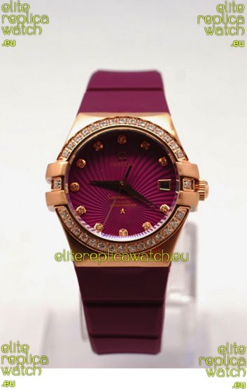 Omega Constellation Ladies Replica Watch - 35MM 