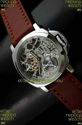 Panerai Luminor Marina Skeleton Dial Swiss Watch