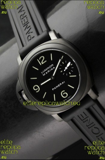 Panerai Luminor Marina Left Hand Wind PVD Swiss Watch